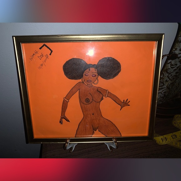 β£οΈ Outkast CD Inspired Art β₯οΈ (β₯ 9x12 Frame ΰ°) - Picture 4 of 12